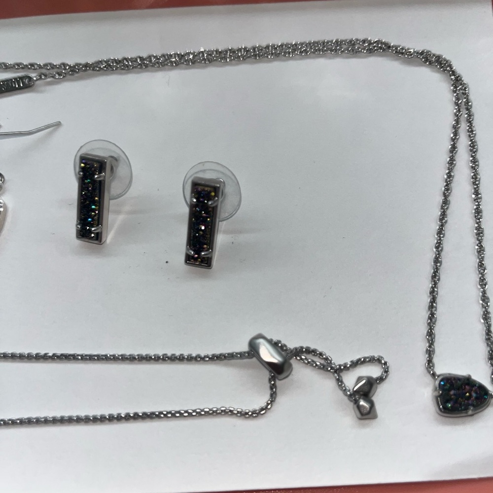 Kendra Scott Multi Drusy Set